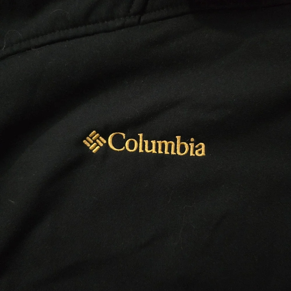 Columbia Oregon State Beavers Mens Softshell Jacket Black OSU Full Zip XM6651 L